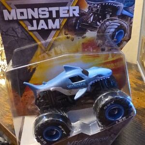 Monster Jam Megalodon Blue Monster Truck Toy
